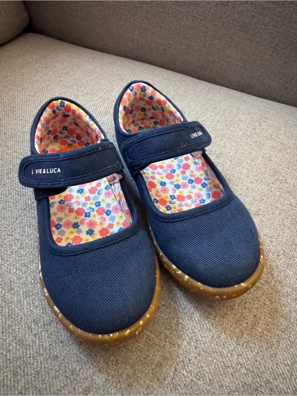 Livie and Luca Mary Jane Canvas Shoes